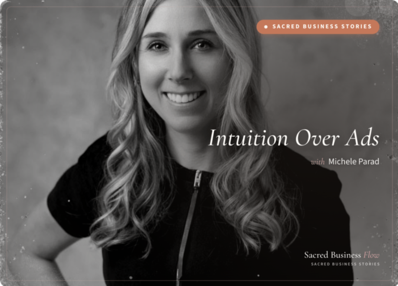 For years she ran her healing work on the side. Now it runs the business.