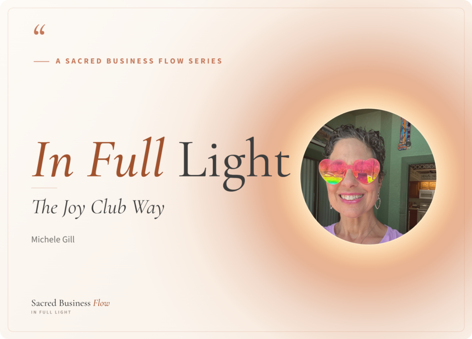 The Joy Club Way